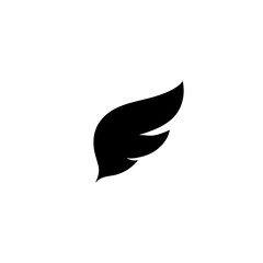 Angel Wings Bird Fly Symbol Logo Icon Abstract Sign