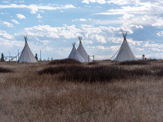 teepees at prairie conservation center © andybirkey