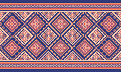 Ethnic pattern designed for textile or paper printing