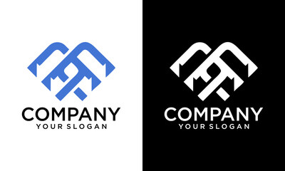 mountain vector logo template travel and adventure business