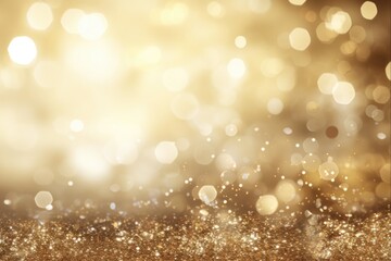 Glitter Design: Light up your Christmas with a Golden Luxury Glitter Background