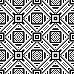 Seamless models. Modern stylish texture. Monochrome, simple. Vector.