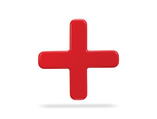 3d plus icon vector illustration