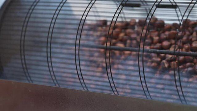 Preparazione caldarroste