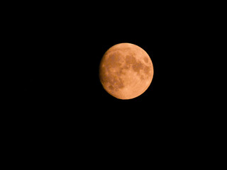 Der Mond am 27.September 2023 über Templin