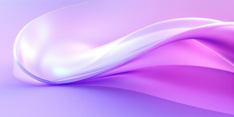 Background of sleek purple gradient waves for tech design