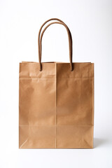 Paper bag for shopping Mockup