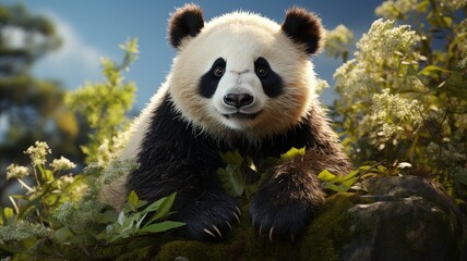 A Panda animal