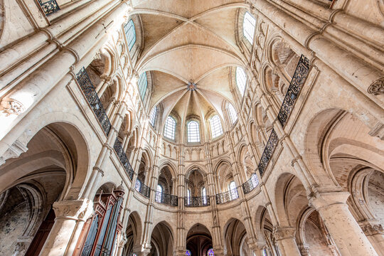Cathedral of Our Lady, Noyon, France, interiors