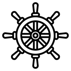 Steering Wheel Icon