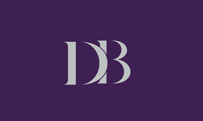 Creative Initial Letter DB Logo