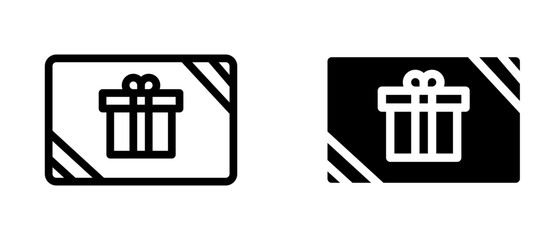 Gift card icon vector illustration