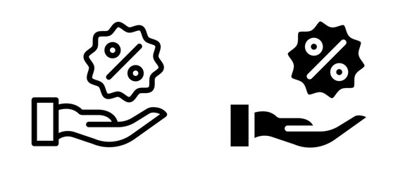 Offer icon vector illustration