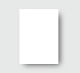 a4 paper mockup template  