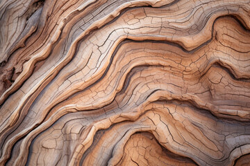 Brown textured wood, a nature-inspired background with an old and rough timber surface.