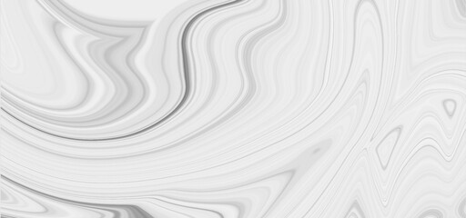 Liquid gray marble background. High resolution white and gray Carrara marble stone texture background. Acrylic pour gray color liquid marble abstract swirl effects surface vector illustration.
