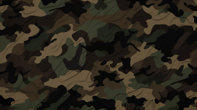 Abstract Camouflage Patterns texture background