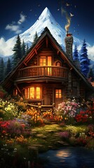 Fototapeta premium Background Wallpaper of Beautiful Environment of the Nature