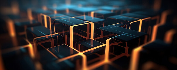 Modern abstract digital backdrop capturing the whirlwind of technology and creativity. Perfect for visual projects related to contemporary digital technology and innovation