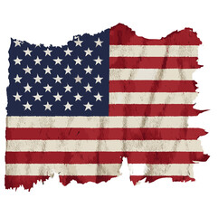 Fototapeta premium Abstract American Flag