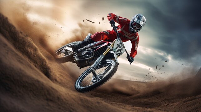 A spirited athlete captured in a thrilling extreme sports episode creating an adrenaline rush of excitement.