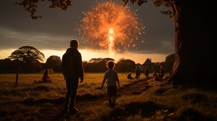 Comet falling toward earth for massive destruction