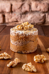 Bolo de nozes - nuts minicake