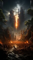 Creative Manipulation of Beautiful Fantasy Illustration