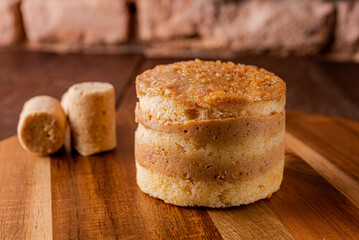 Bolo de paçoca amendoim - Peanuts minicake