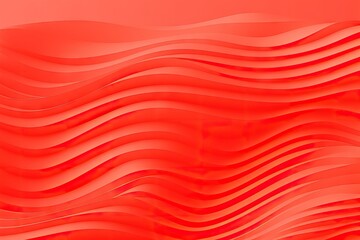 Dark red liquid wave lines. Fluid wavy shapes. Bright abstract background. Dynamic shapes composition. Modern design