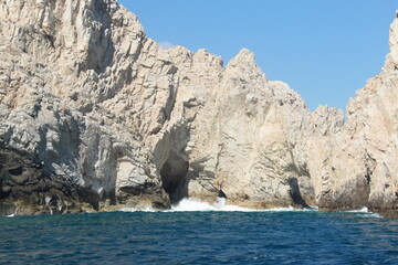 Fototapeta na wymiar Cabo San Lucas Sea Rock Formation