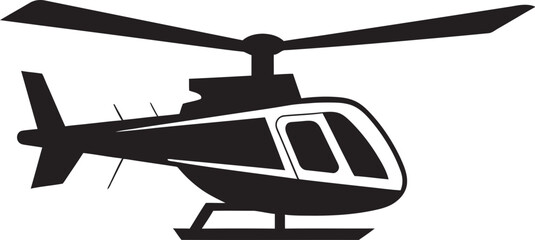 Helicopter Horizons Vector Design Inspirations Vectorized Aviation Helicopter Illustrations
