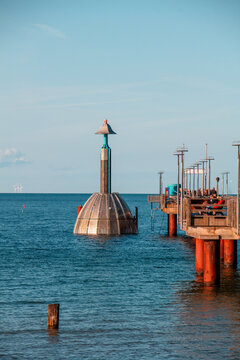 Zingst Pier at the Baltic Sea