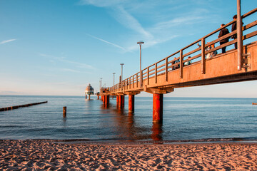 Zingst Pier at the Baltic Sea