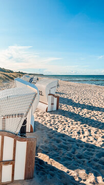 Beach in Zingst at the Baltic Sea
