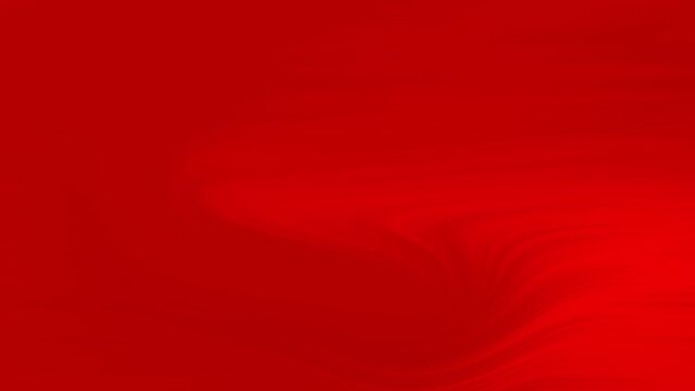 Animated red fluid background. Colorful liquid gradually changes. Bright smooth gradient animation.