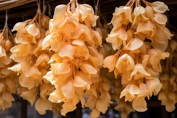 dried orchid fruit. Generative AI
