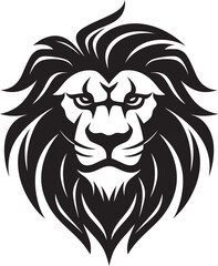 Lions Mane Magic Digital Vector Illustration Ferocious Roar in Pixels Lion Vector Art