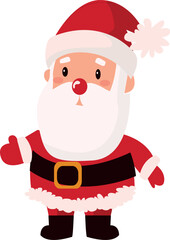Santa claus, christmas character 