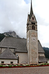 la chiesa di San Giovanni Battista a Vigo di Fassa