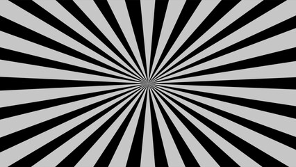 Grey and black sunburst background