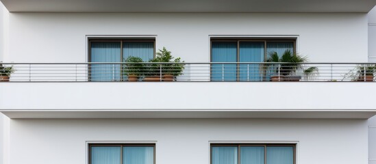 Balcony in residential architecture
