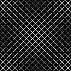 Naklejka premium Seamless surface pattern. Symmetric geometric ornament. Diagonal stripes abstract background. Grill motif. Crossing lines wallpaper. Digital paper for page fill. Vector illustration