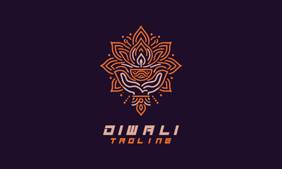 Diwali vector, logo, icon, illustration design