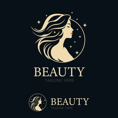 Fototapeta premium Logo woman. Logo for a beauty salon
