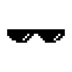 Obraz premium 8 Bit Sunglasses