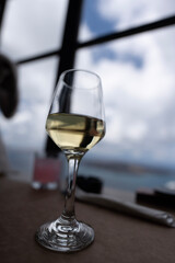 glass of wine