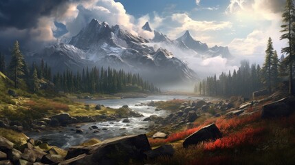 Explore the role of stunning landscapes in creating immersive and visually captivating game worlds