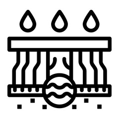 drainage icon