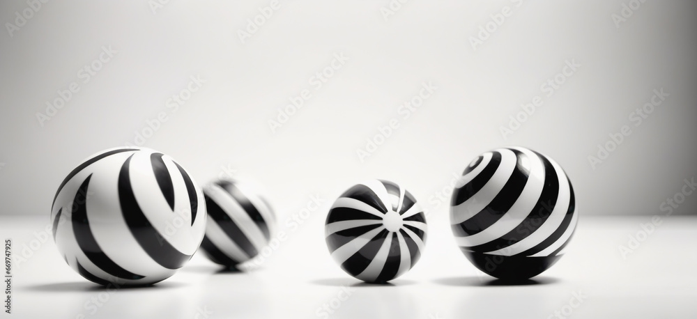 Wall mural black and white abstract background